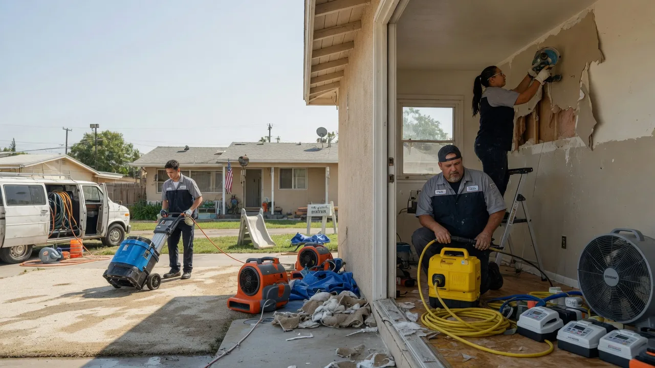 Water Damage Restoration in Damon, TX near me